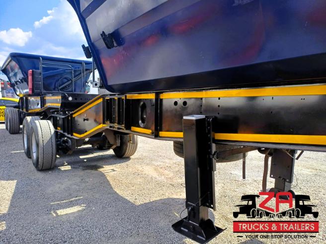 2021 LEADER 20 CUBE SIDE TIPPER TRAILER #53307